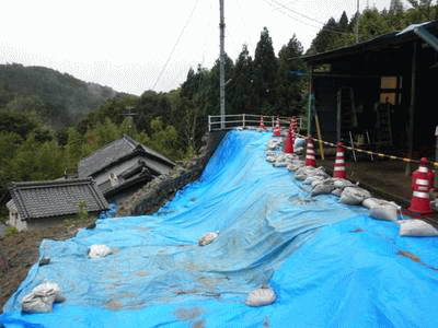 興隆寺地区地すべり2