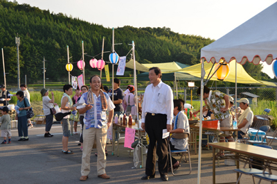 精華町ふれあい祭りにて（1）