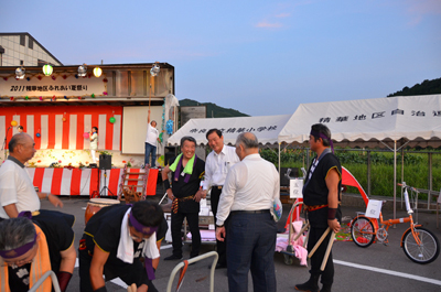 精華町ふれあい祭りにて（2）