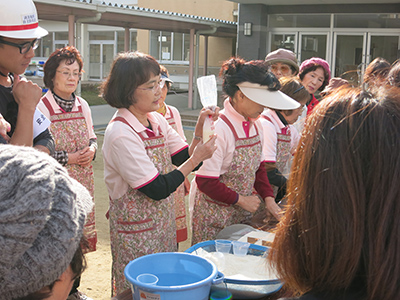 女性防災クラブの方たち