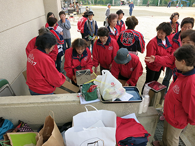 女性防災クラブの方たち