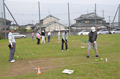 競技する皆さん