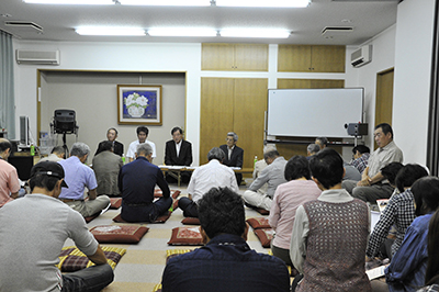 窪之庄町でのミニ集会