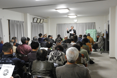 神殿町でのミニ集会