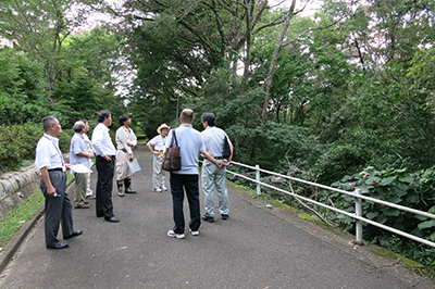 現地立会の様子