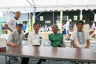 地元自治会の皆さんと