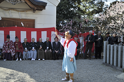 口上述べる田主