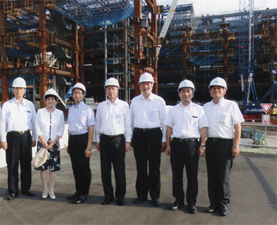 建設中の新奈良県総合医療センター
