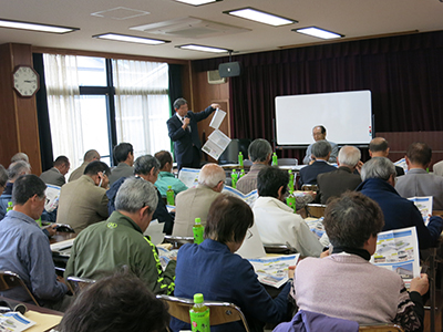 県政の状況について報告