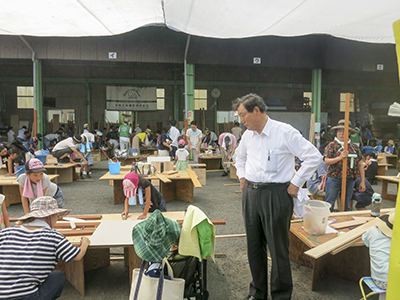 木工クラフト教室の様子