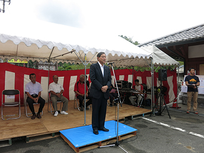 開会にあたり挨拶