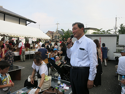 済美南地区の夏祭り