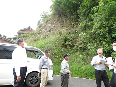 急傾斜地立ち合い