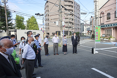 開始式に参加