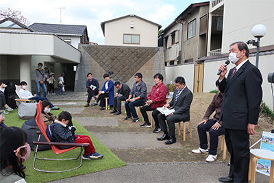 トークイベントにてご挨拶