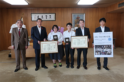 奈良朱雀高等学校の皆さんと