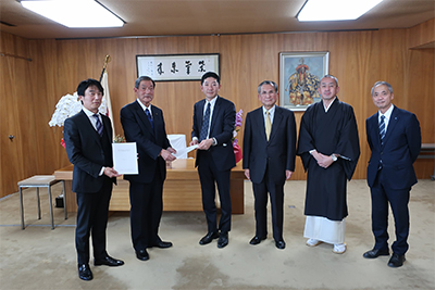 奈良県私立中学高等学校連合会・奈良県私立小学校連合会・奈良県私立中学高等学校保護者会連合会の皆様と