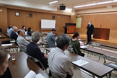 定時総会の様子