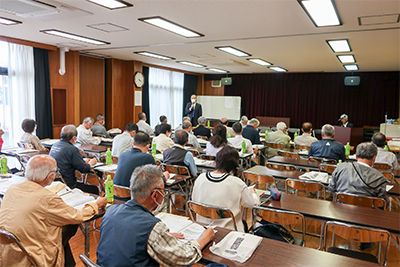 総会でご挨拶