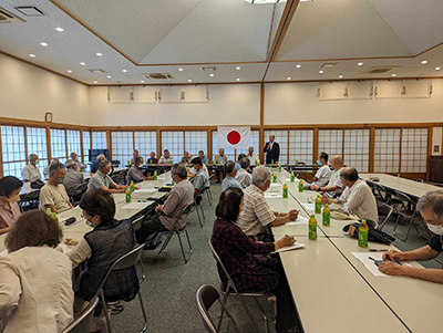 総会にて挨拶