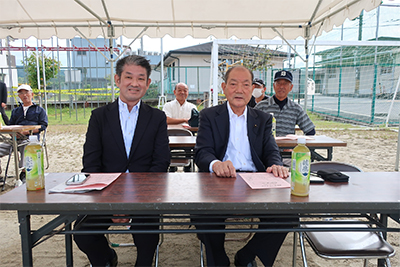 帯解小学校運動会にて