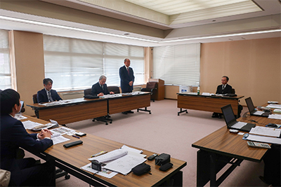 中央競技団体正規視察にて