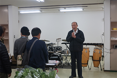 にぎわいマルシェにて