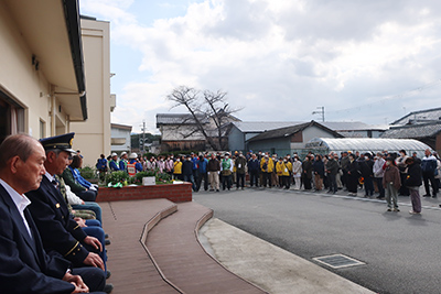 防災訓練の様子