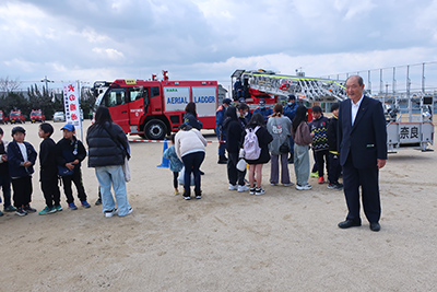 防災訓練の様子