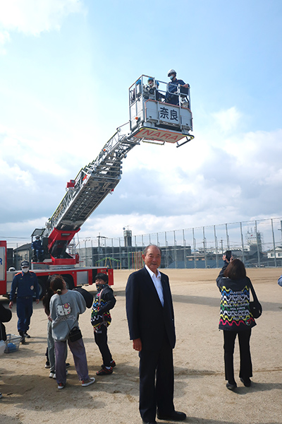 防災訓練の様子