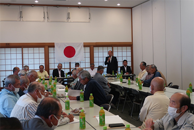 総会にて挨拶